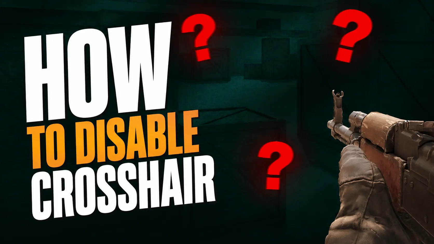How to Remove the Crosshair in CS2