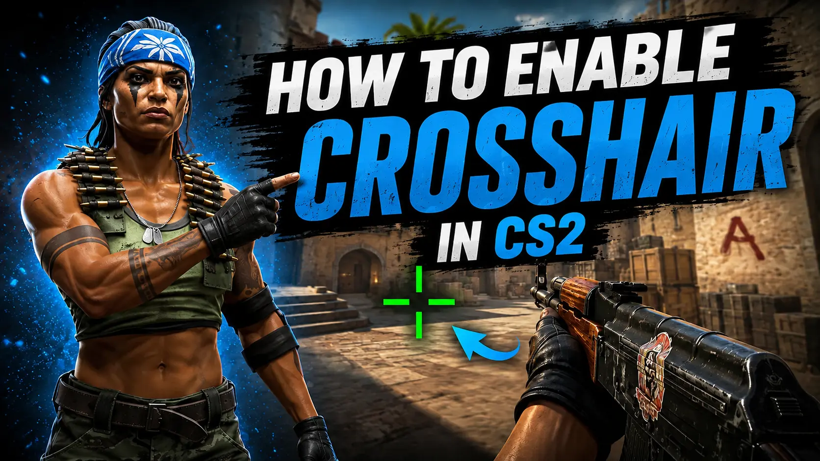 Enable the Crosshair in CS2 via the Console
