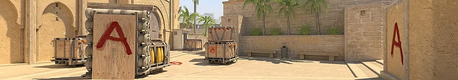 donk crosshair on Mirage in CS2