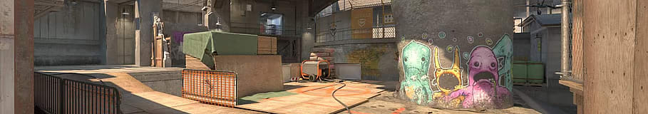 donk crosshair on Overpass in CS2